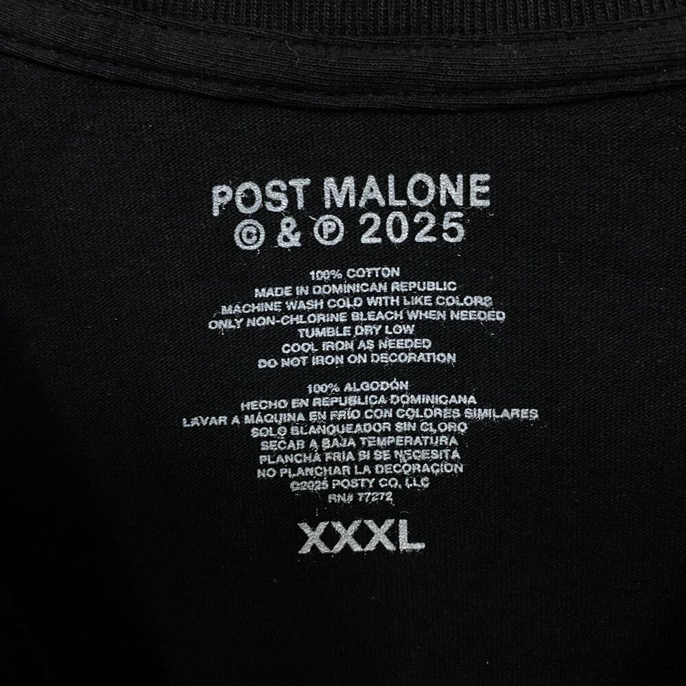 Post Malone Cowboy F-1 Trillion Album Country T-Shirt 3XL - Picture 4 of 4